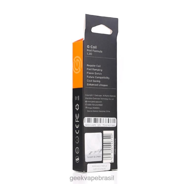 GEEKVAPE Comprar | Bobina da série 5 unidades/pacote g GeekVape g0,6 ohm VRL0B24
