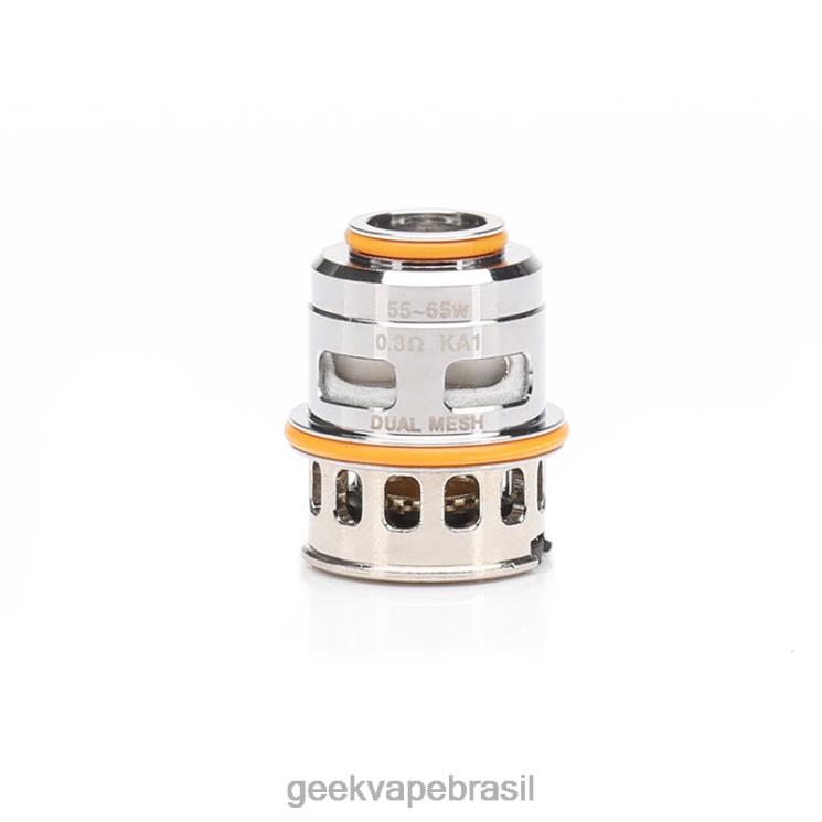 GEEKVAPE Vape | Bobina da série 5 unidades/pacote m GeekVape bobina quadra m0,15 VRL0B22