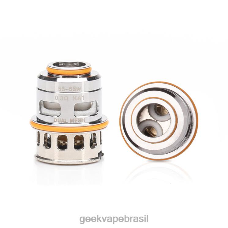GEEKVAPE Vape | Bobina da série 5 unidades/pacote m GeekVape bobina quadra m0,15 VRL0B22