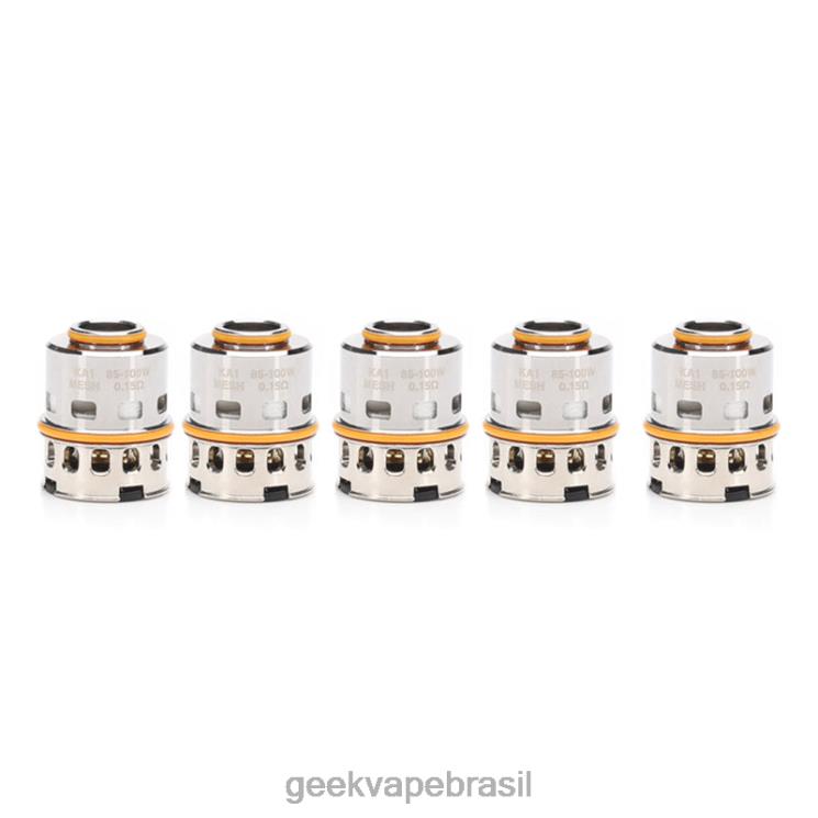 GEEKVAPE Vape | Bobina da série 5 unidades/pacote m GeekVape bobina quadra m0,15 VRL0B22