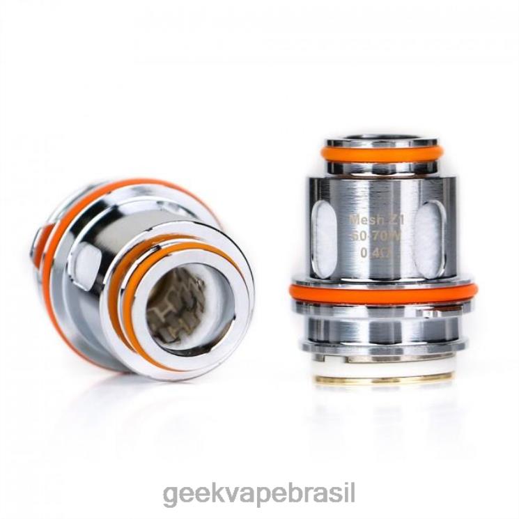 Vape Store GEEKVAPE | Bobina da série z de 5 unidades/pacote GeekVape z0,15 ohm ss316l VRL0B7