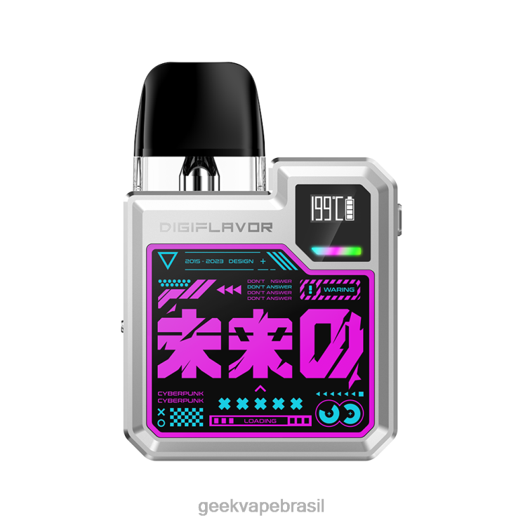GEEKVAPE Brasil | kit digi-q digiflavor 1000mah GeekVape guerreiro cinza VRL0B71