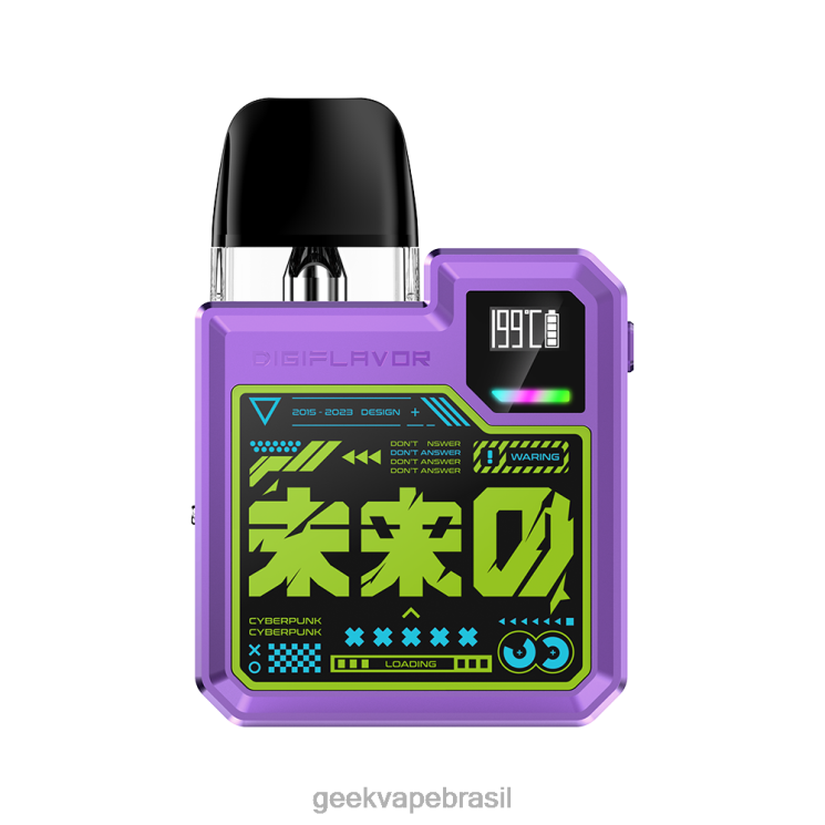 GEEKVAPE Brasil | kit digi-q digiflavor 1000mah GeekVape guerreiro cinza VRL0B71