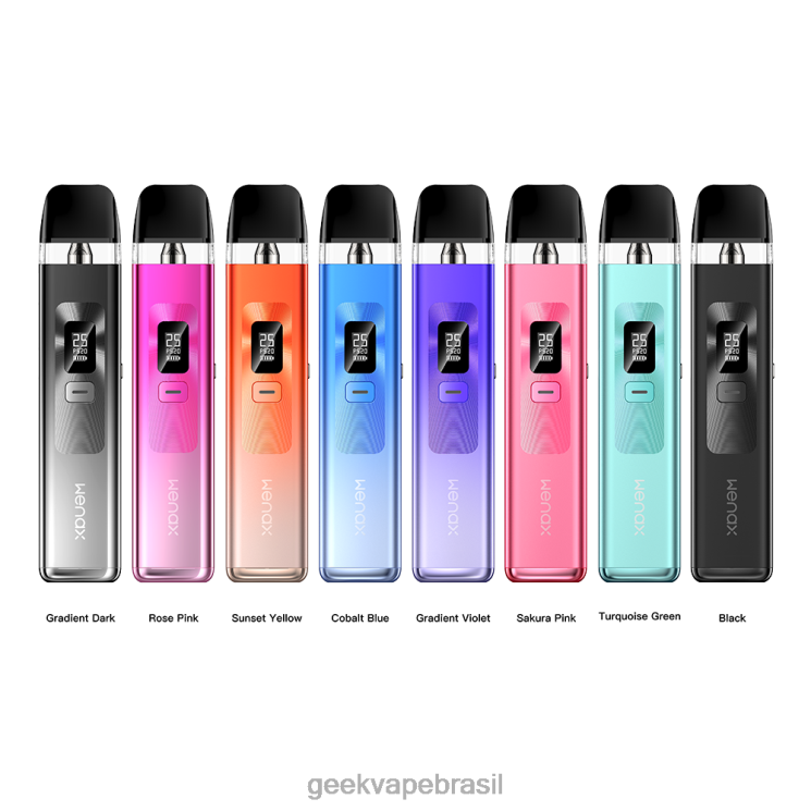GEEKVAPE Official Store | kit de sistema wenax q pod 1000mah GeekVape prata VRL0B156