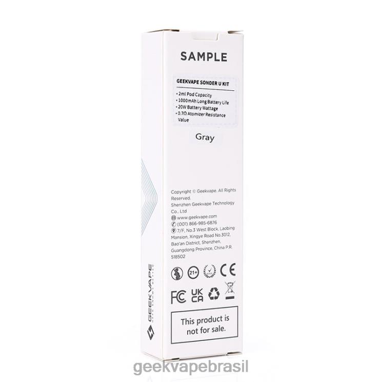 GEEKVAPE Official Store | kit de sistema sonder u pod 1000mah GeekVape branco VRL0B136